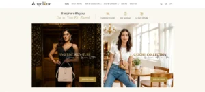 Angeline eCommerce digital marketing project