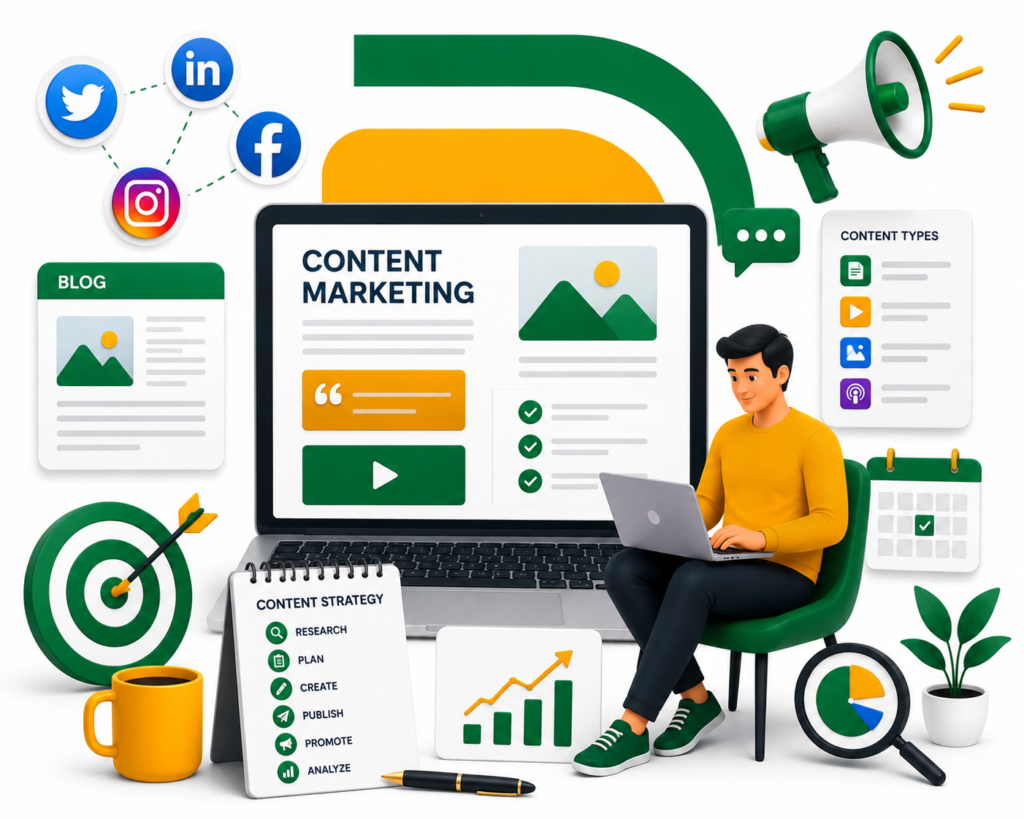 Content Marketing Services for business growth | Digi Daddy