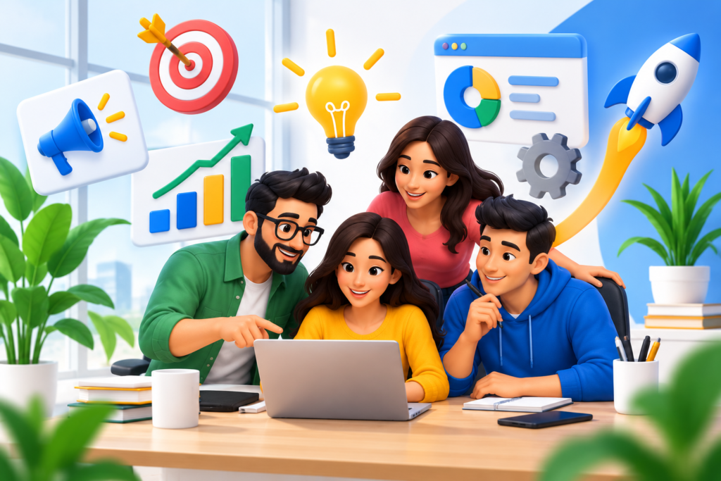 Digi Daddy digital marketing and eCommerce agency team