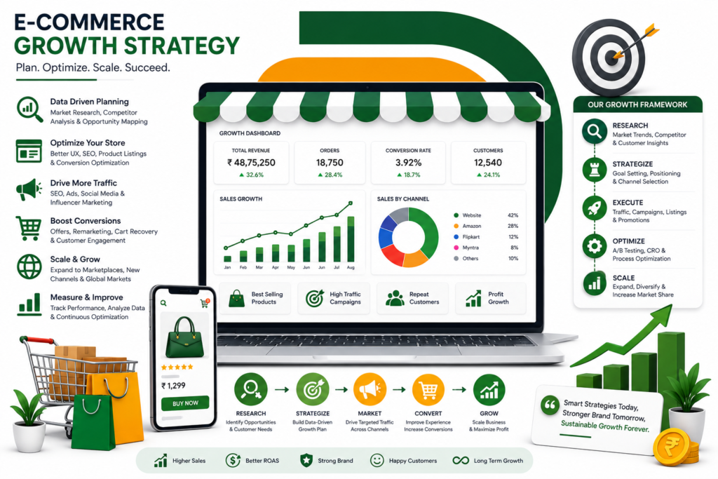 eCommerce growth strategy for online brands