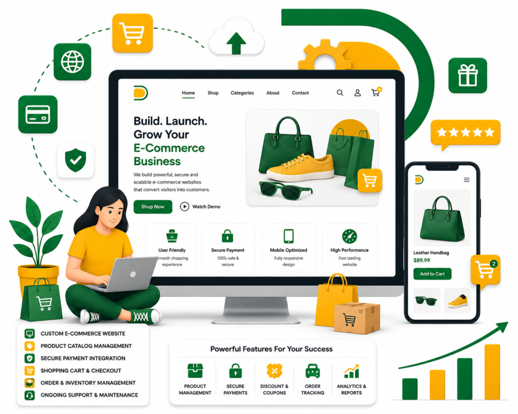 eCommerce website development services