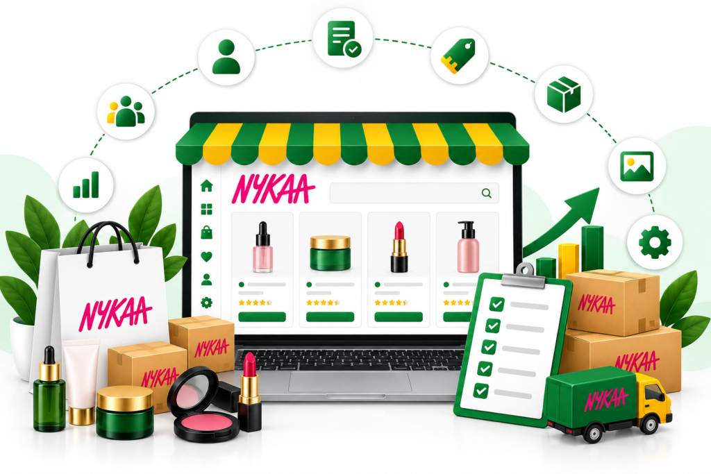 Nykaa Onboarding Services for Brands and Sellers by Digi Daddy